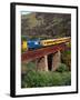 Taieri Gorge Train, near Dunedin, Otago, New Zealand-David Wall-Framed Photographic Print