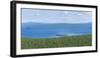 Taiga and Hovsgol Lake seen from above, Hovsgol province, Mongolia, Central Asia, Asia-Francesco Vaninetti-Framed Photographic Print