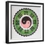 Taijitu, Traditional Symbol Representing the Principles of Yin and Yang-null-Framed Premium Giclee Print