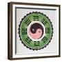 Taijitu, Traditional Symbol Representing the Principles of Yin and Yang-null-Framed Giclee Print