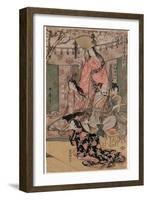 Taiko Gosai Rakuto Yukan No Zu-Kitagawa Utamaro-Framed Giclee Print
