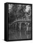Taikobashi Bridge in the Kyoto Imperial Gardens-Dmitri Kessel-Framed Stretched Canvas