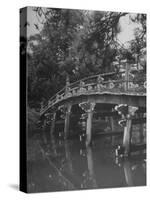 Taikobashi Bridge in the Kyoto Imperial Gardens-Dmitri Kessel-Stretched Canvas