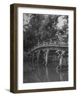 Taikobashi Bridge in the Kyoto Imperial Gardens-Dmitri Kessel-Framed Photographic Print