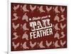 Tail Feather-null-Framed Giclee Print