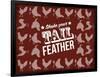 Tail Feather-null-Framed Giclee Print