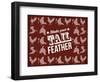 Tail Feather-null-Framed Giclee Print