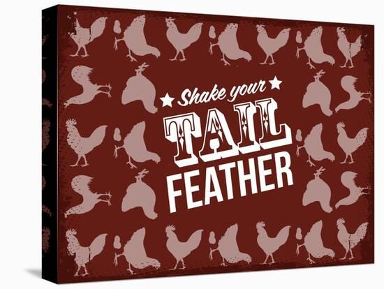Tail Feather-null-Stretched Canvas