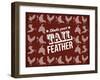 Tail Feather-null-Framed Giclee Print