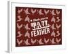 Tail Feather-null-Framed Giclee Print