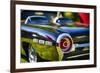 Tail of a 1962 Ford Thunderbird-George Oze-Framed Photographic Print