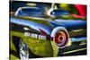 Tail of a 1962 Ford Thunderbird-George Oze-Stretched Canvas