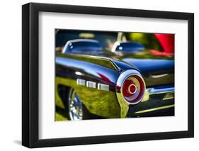 Tail of a 1962 Ford Thunderbird-George Oze-Framed Photographic Print