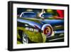 Tail of a 1962 Ford Thunderbird-George Oze-Framed Photographic Print