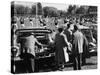 Tailgate Picnic for Spectators at Amherst College Prior to Football Game-null-Stretched Canvas