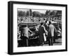 Tailgate Picnic for Spectators at Amherst College Prior to Football Game-null-Framed Photographic Print