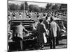 Tailgate Picnic for Spectators at Amherst College Prior to Football Game-null-Mounted Photographic Print