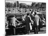 Tailgate Picnic for Spectators at Amherst College Prior to Football Game-null-Mounted Photographic Print