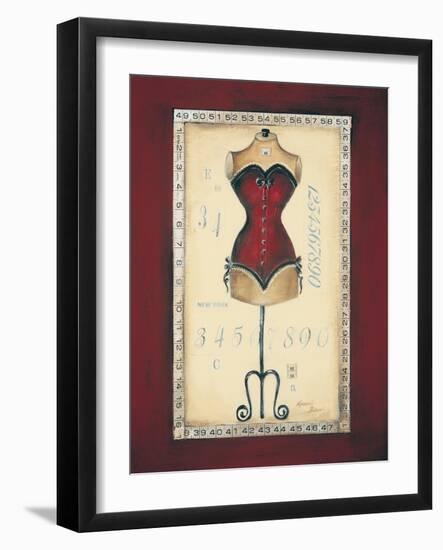 Taille de Robe I-Kimberly Poloson-Framed Art Print