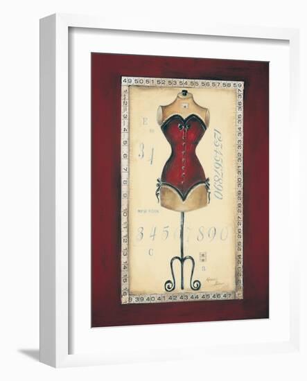 Taille de Robe I-Kimberly Poloson-Framed Art Print