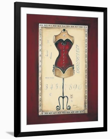 Taille de Robe I-Kimberly Poloson-Framed Art Print