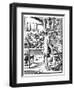 Tailor, 16th Century-Jost Amman-Framed Giclee Print