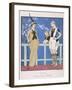 Tailor-Made by Redfern with Draped Skirt with Side Pockets Waistcoat and Jacket-Georges Barbier-Framed Art Print