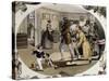 Tailor's Shop, 1838, Colour Lithograph by Carl Kunz and Johann Geiger, Austria, 19th Century-null-Stretched Canvas