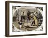 Tailor's Shop, 1838, Colour Lithograph by Carl Kunz and Johann Geiger, Austria, 19th Century-null-Framed Giclee Print