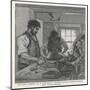 Tailor's Workshop/1890-null-Mounted Art Print