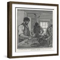 Tailor's Workshop/1890-null-Framed Art Print