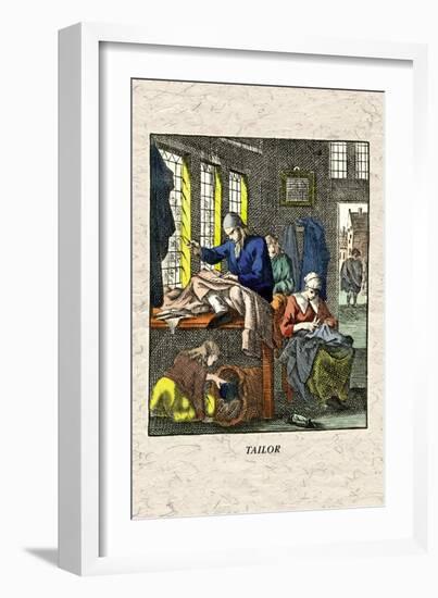 Tailor-null-Framed Art Print