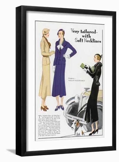 Tailored Suits 1932-null-Framed Art Print