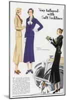 Tailored Suits 1932-null-Mounted Art Print