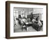 Tailoring Class, Barrett Street Trade School for Girls, London, 1915-null-Framed Photographic Print