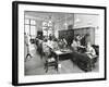 Tailoring Class, Barrett Street Trade School for Girls, London, 1915-null-Framed Photographic Print