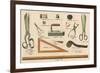 Tailoring Tools-null-Framed Premium Giclee Print