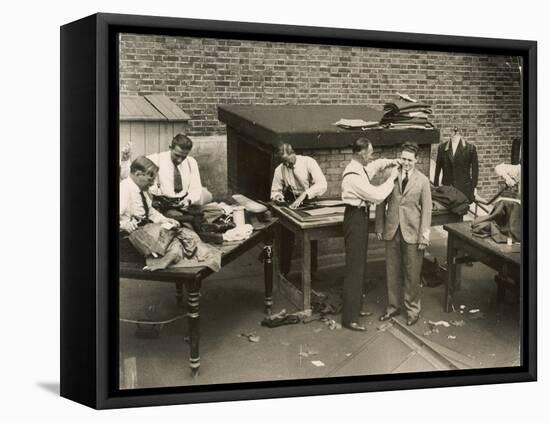 Tailors-null-Framed Stretched Canvas