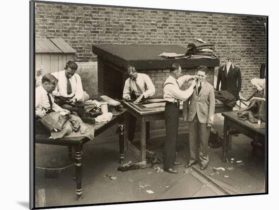 Tailors-null-Mounted Photographic Print