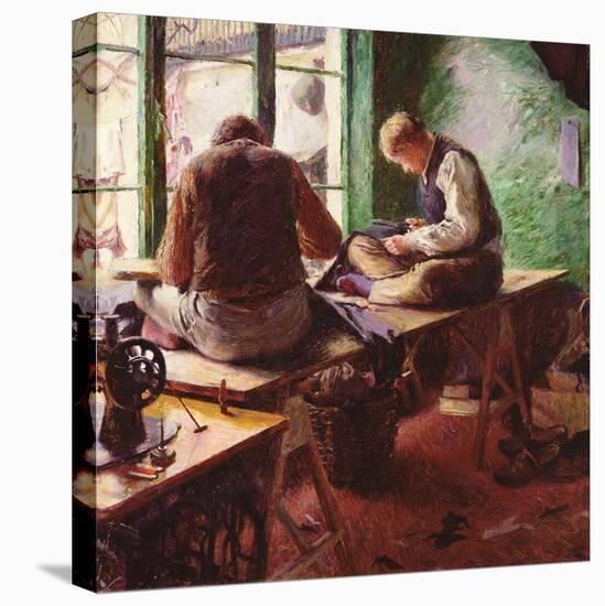 Tailors-Charles Mertens-Stretched Canvas
