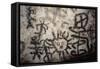 Taino Cave Paintings, Jose Maria Cave-null-Framed Stretched Canvas