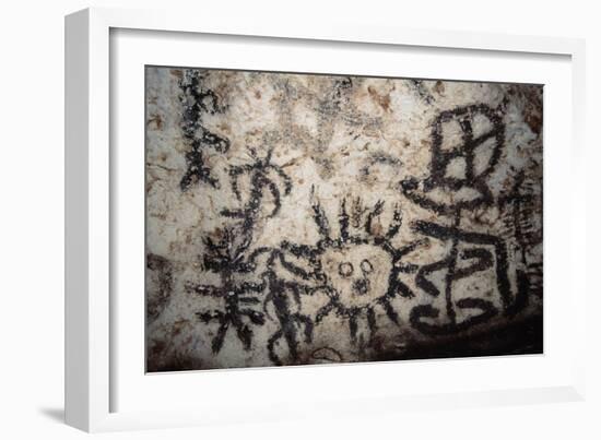 Taino Cave Paintings, Jose Maria Cave-null-Framed Giclee Print