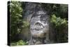 Taino Indian Sculpture, Isabela, Puerto Rico-George Oze-Stretched Canvas