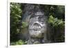 Taino Indian Sculpture, Isabela, Puerto Rico-George Oze-Framed Photographic Print