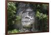 Taino Indian Sculpture, Isabela, Puerto Rico-George Oze-Framed Photographic Print