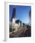 Taipei 101 at Dusk, Taipei, Taiwan, Asia-Ian Trower-Framed Photographic Print
