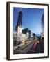 Taipei 101 at Dusk, Taipei, Taiwan, Asia-Ian Trower-Framed Photographic Print