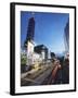 Taipei 101 at Dusk, Taipei, Taiwan, Asia-Ian Trower-Framed Photographic Print