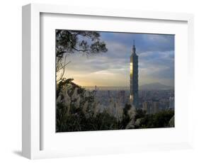 Taipei 101 Skyscraper, Taipei, Taiwan-Michele Falzone-Framed Photographic Print