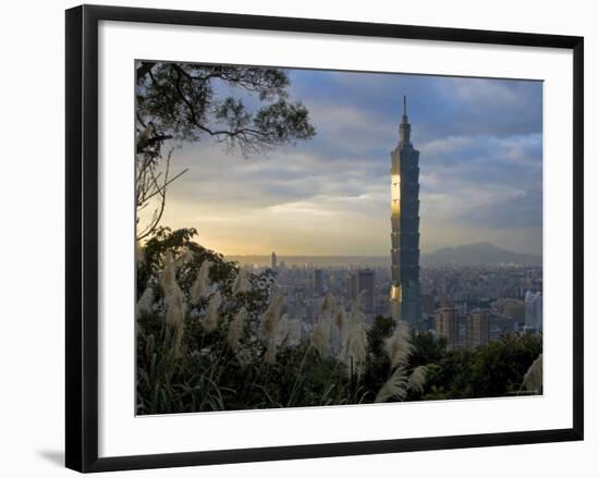 Taipei 101 Skyscraper, Taipei, Taiwan-Michele Falzone-Framed Photographic Print